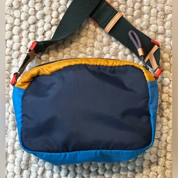 Tory Sport Colorblock Crossbody Bag - Red, Blue, Yellow - Picture 3 of 8